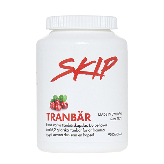 Skip Nutrition Skip Tranbär 90 kapslar