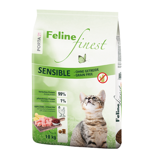 Porta 21 Feline Finest Sensible Grain Free - spannmålsfritt - 2 kg