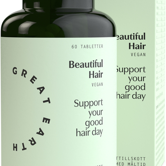 Great Earth Beautiful Hair 60 tabletter