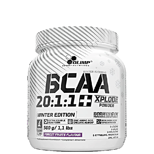 BCAA Xplode 20:1:1, 500 g, Forrest Fruits Winter Edition