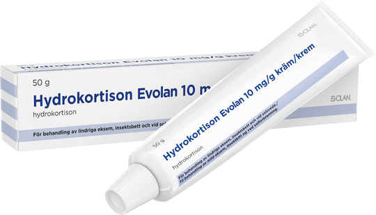 Hydrokortison Evolan Kräm 10mg/g Tub, 50g