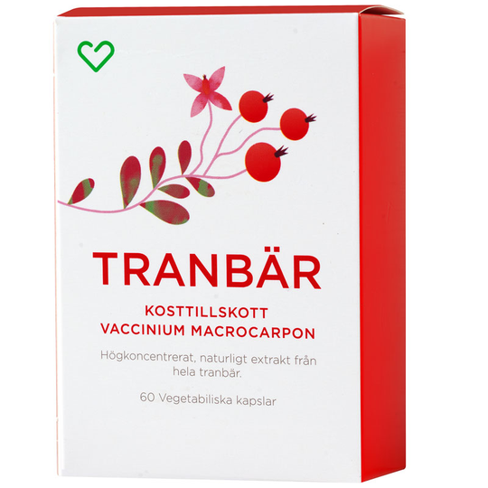 Hjärtats Tranbär Kapsel 60st