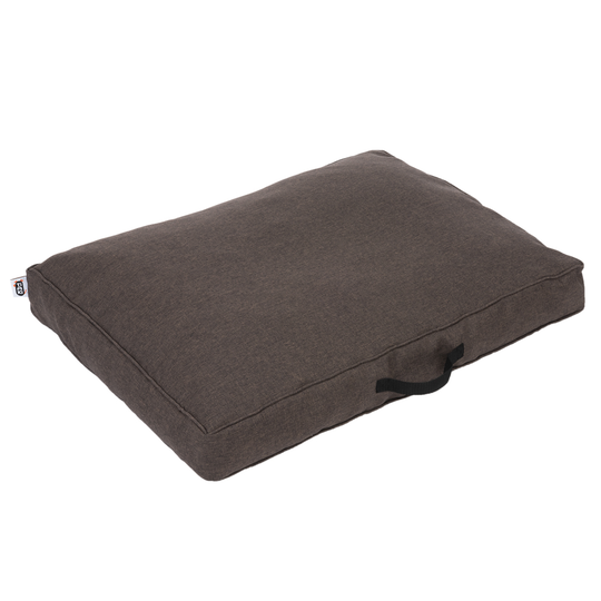 TIAKI Memory Foam hundmadrass, brun - L: L 120 x B 90 x H 19 cm