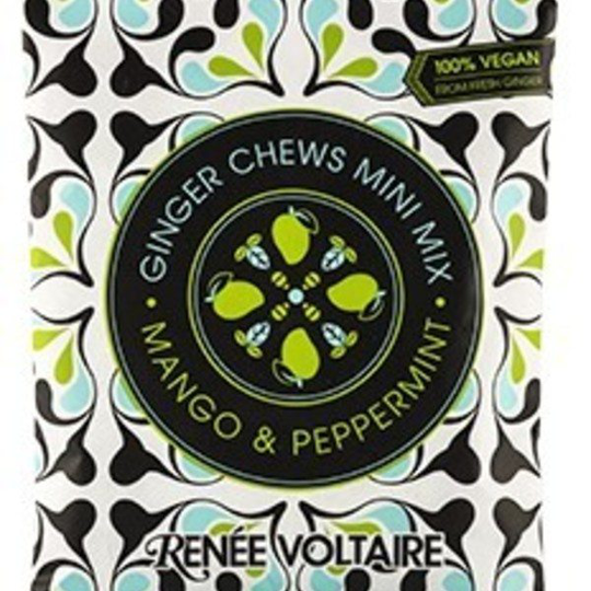 Renée Voltaire Ginger Chews Mini Mix Mango & Peppermint 48 g