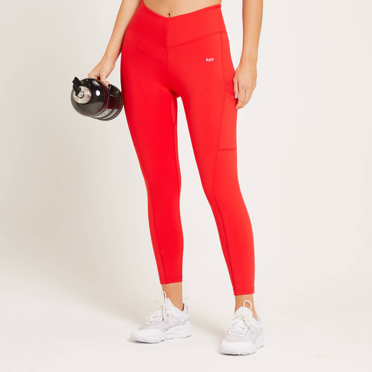 MP Women's Tempo 7/8 Leggings - Röd - XL