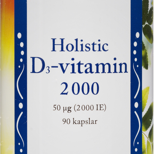 Holistic D-vitamin 2000 90 kapslar
