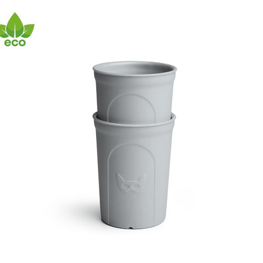 Herobility Eco Toddler Glass - Mist Gray 2-pack