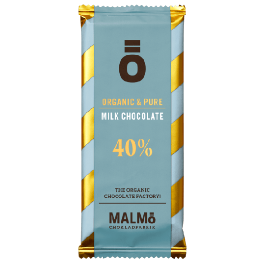 Malmö Chokladfabrik Milk 40% 55 g
