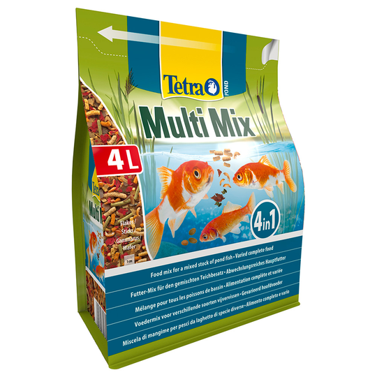 Tetra Pond Multi Mix dammfiskfoder - 4 l