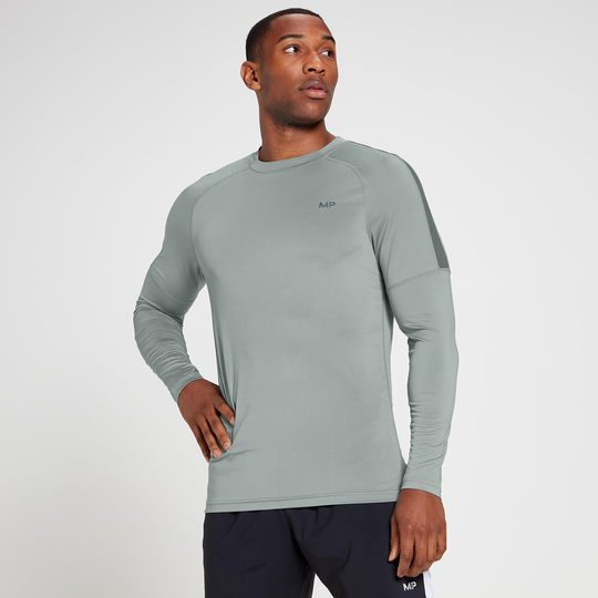 MP Men's Tempo Long Sleeve Top - Grå - S