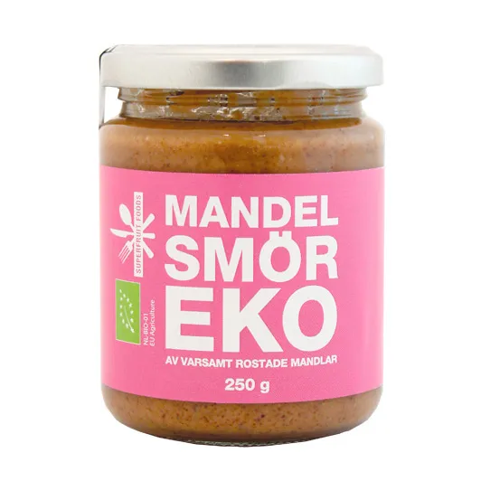 Superfruit Mandelsmör, 250g ekologisk