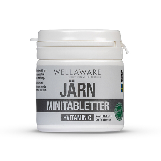 WellAware Järn och Vitamin-C 90 tabletter