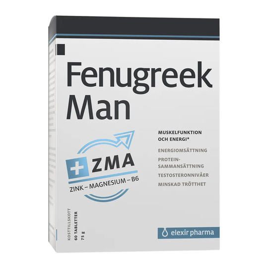 Elexir Pharma Fenugreek Man, 60 tabletter
