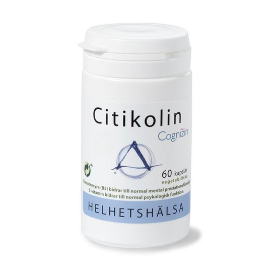 Helhetshälsa Citikolin Cognizin Hjärna & Minne 60 kapslar
