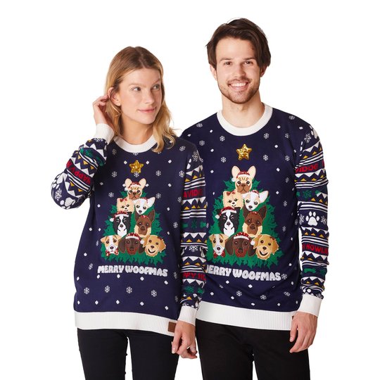 Merry Woofmas Jultröja - X-Small