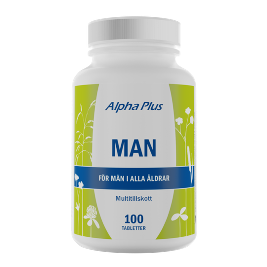 Alpha Plus Man 100 tabletter