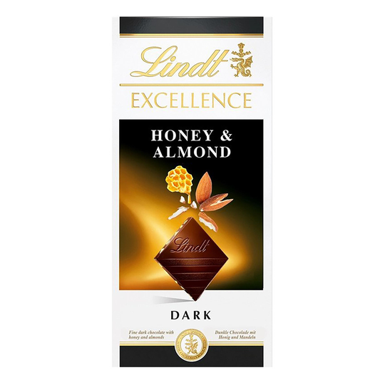 Lindt Excellence Honey Almond - 100 gram