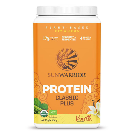 Sunwarrior Classic Plus Vanilj 750 g EKO