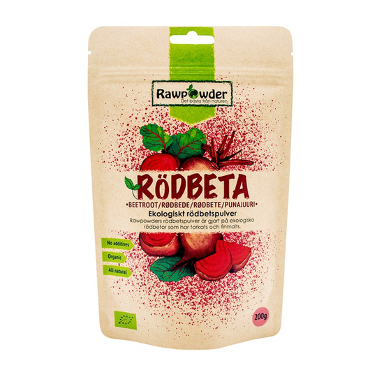 Rawpowder Rödbetspulver 200 g