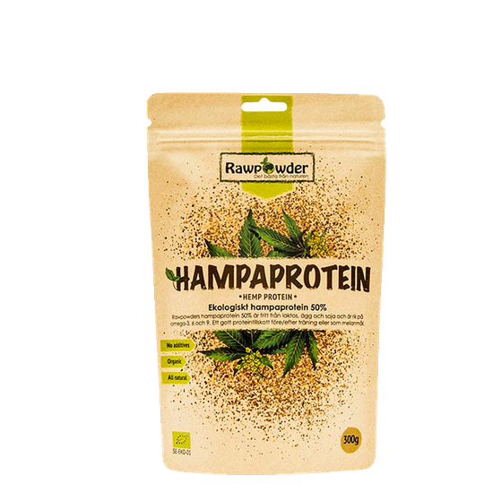 Hampaprotein 50% EKO, 300 g
