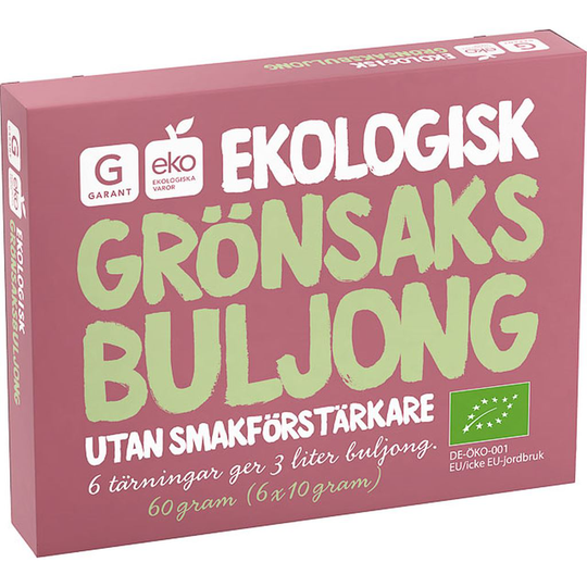 Garant Eko Grönsaks buljong 60 g