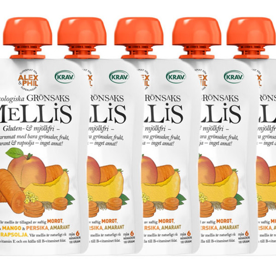 AlexΦl Smoothie med morot & mango, 5-pack