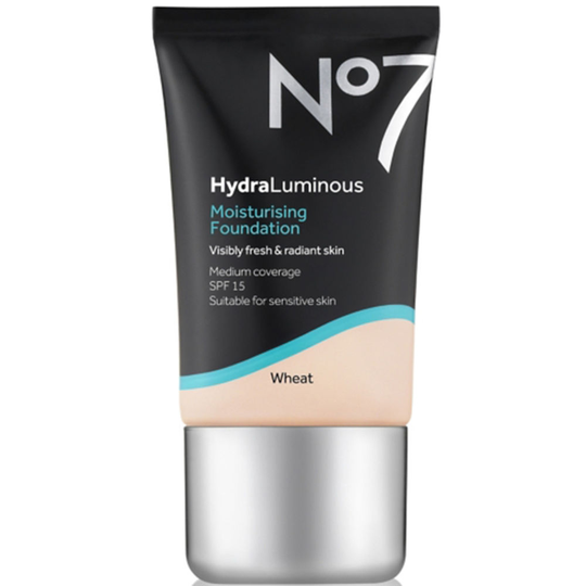 No7 HydraLuminous Moisturising Foundation SPF15 Wheat 30 ml