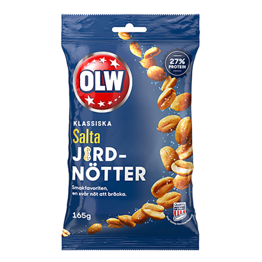 OLW Salta Jordnötter - 165 gram