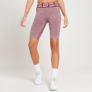 MP Curve Women's Cycling Shorts -Svart/körsbär - XS