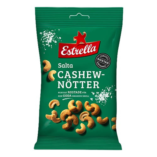 Estrella Salta Cashewnötter - 150 gram
